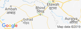 Bhind map